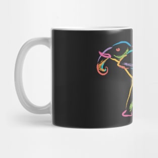 Rainbow Elephant Mug